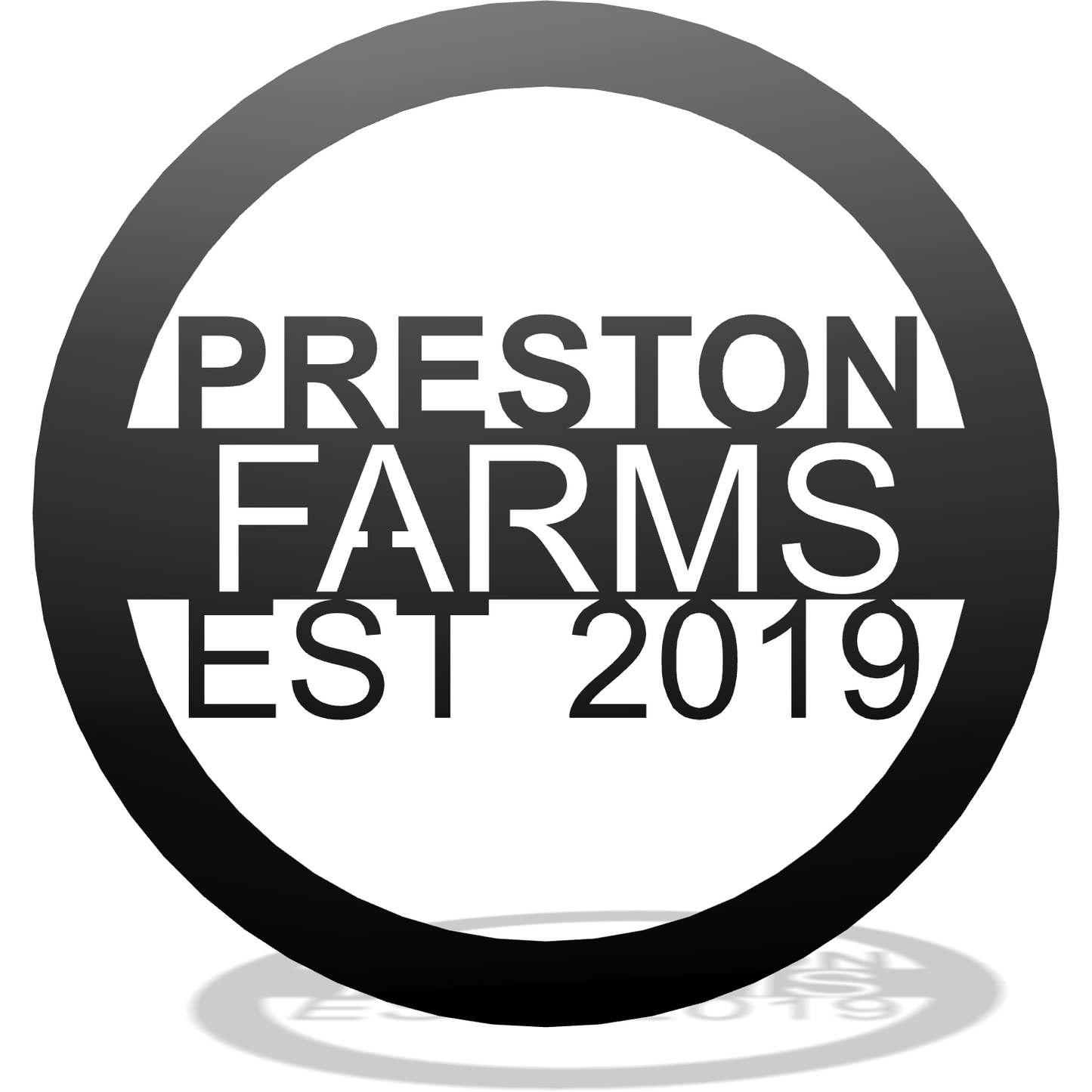 Monogram- Family Farm Est Sign