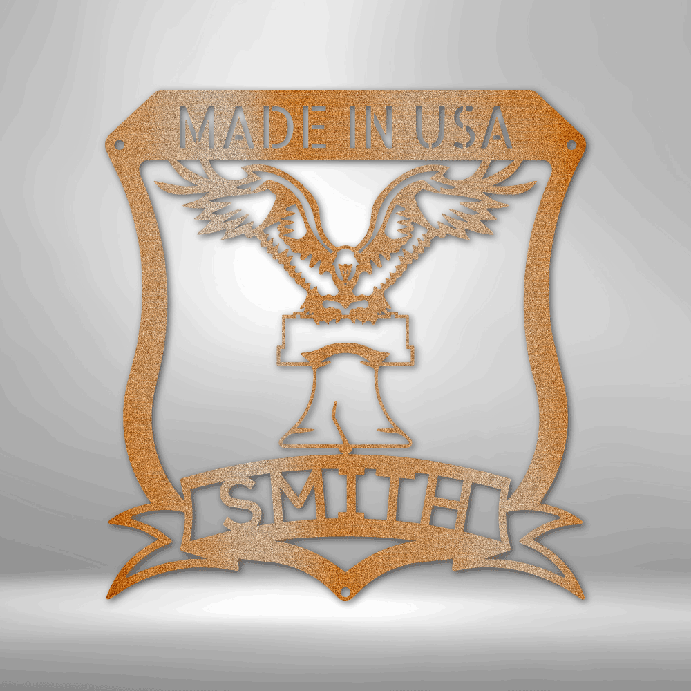 Liberty Eagle - Steel Sign