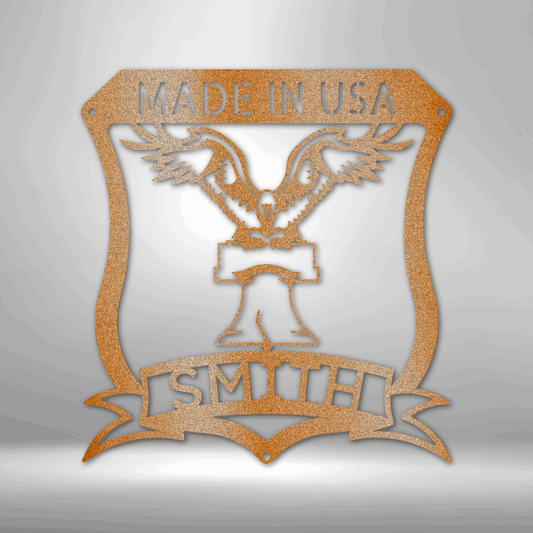 Liberty Eagle - Steel Sign