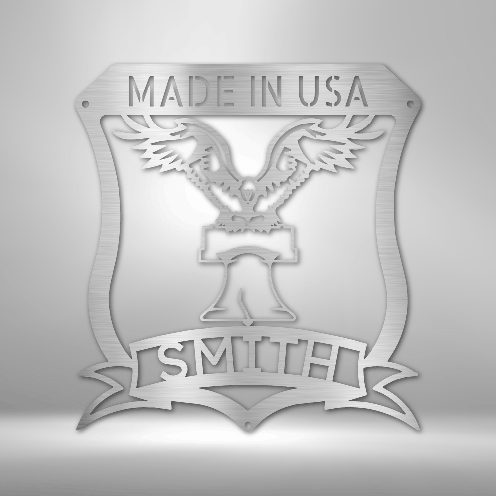 Liberty Eagle - Steel Sign