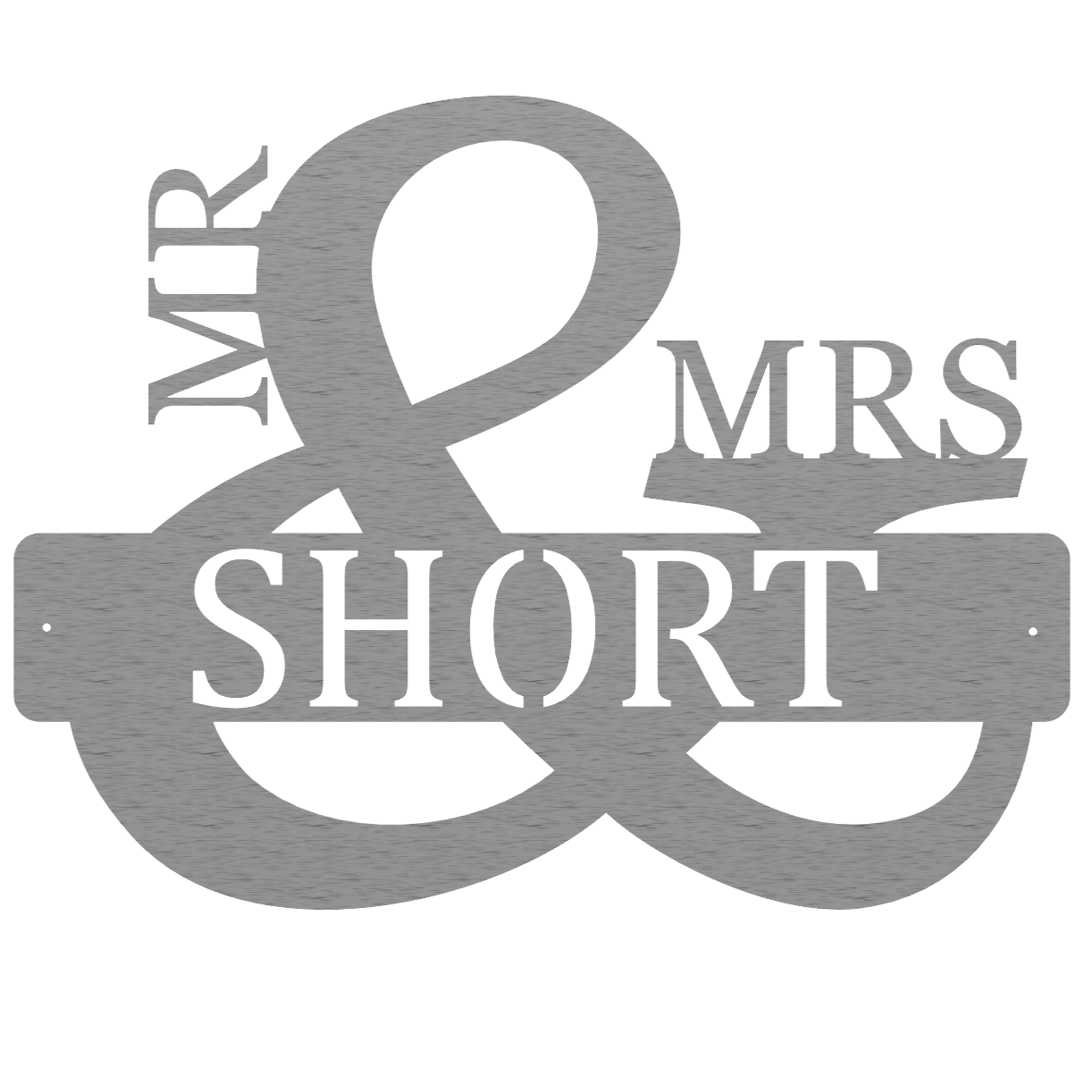 Mr. And Mrs. Last Name